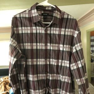 Men’s button up long sleeve shirt